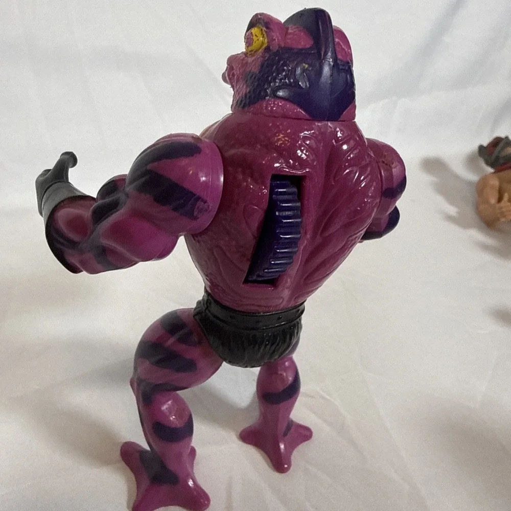 Vintage Mattel MOTU Tung Lashor Action Figure Snake Men Masters of the Universe